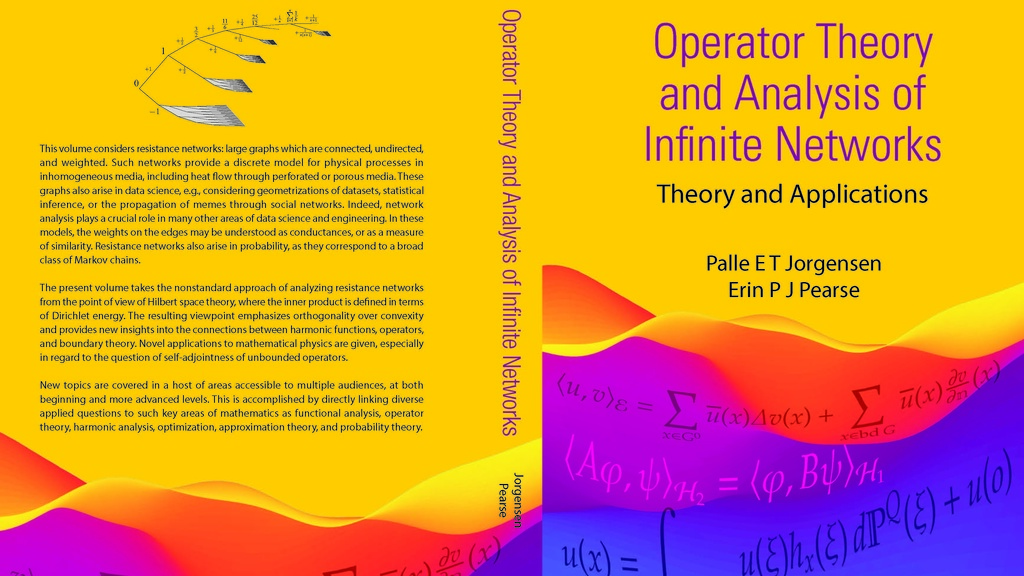 Book cover of Operator Theory and Analysis of Infinite Networks: Theory and Applications
